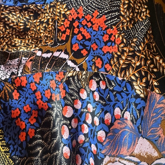 Anthropologie XXS Colorful Floral Maxi Slip Dress - Picture 3 of 3